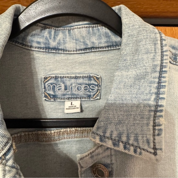 Light Blue Denim Vest - Picture 2 of 4